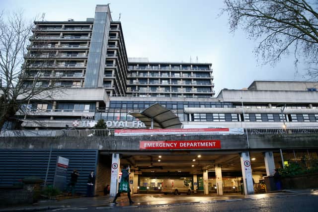 A woman is being treated for the disease at the Royal Free Hospital in London (Photo: Getty Images)
