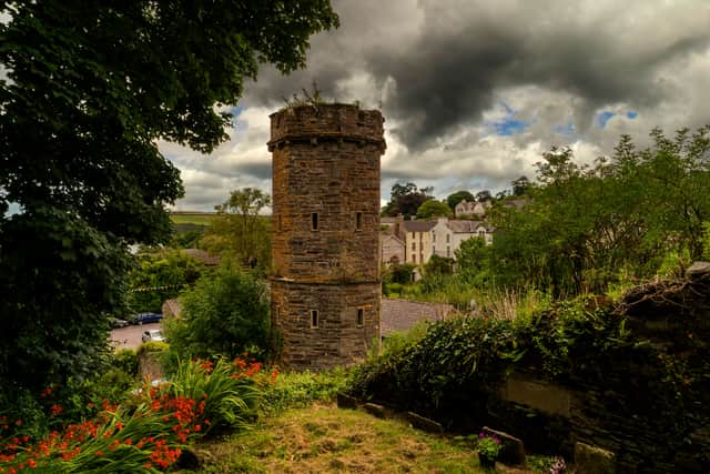 Castletownshend’s historic tower (Adobe)