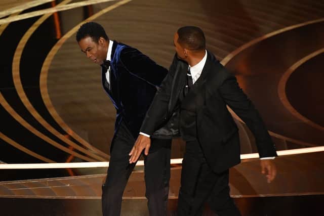 Will Smith slapped Chris Rock onstage during the 94th Oscars (Photo: ROBYN BECK/AFP via Getty Images)