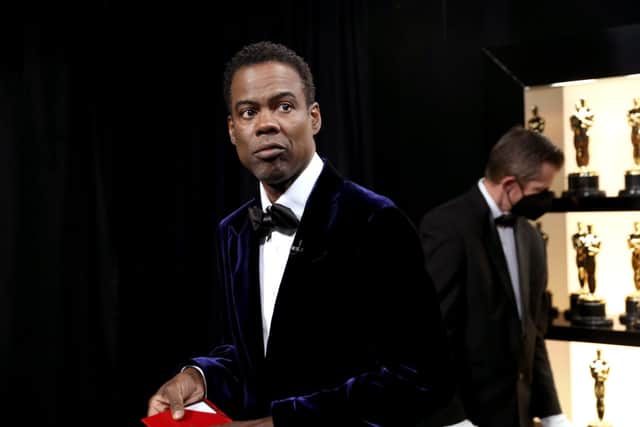 Chris Rock was presenting the Best Original Documentary award during the ceremony (Photo: Al Seib/A.M.P.A.S. via Getty Images)