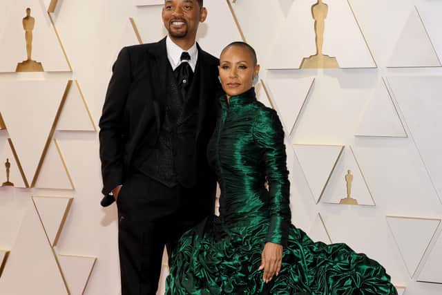 Will Smith and Jada Pinkett Smith arriving for the 94th Annual Academy Awards (Photo: Mike Coppola/Getty Images)