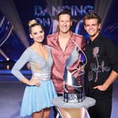 Kimberly Wyatt, Brendan Cole and Regan Gascoigne competed for the Dancing on Ice trophy