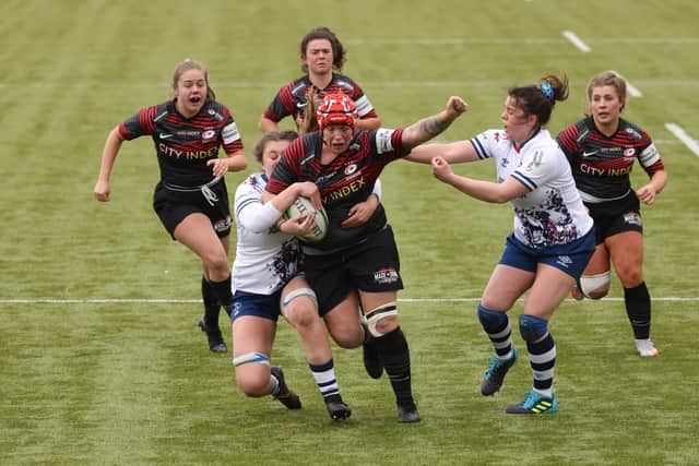 Donna Rose for Saracens - she scored twice for Wales against Ireland in Six Nations opener