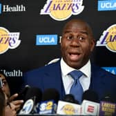Magic Johnson played for the LA Lakers for a total of 13 seasons