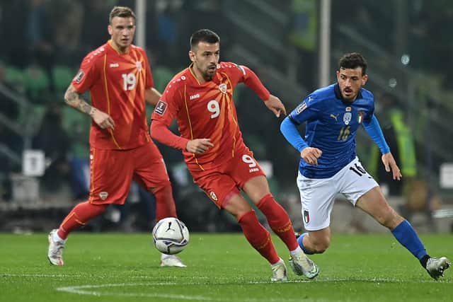 Trajkovski scores North Macedonia’s goal to secure win over Italy