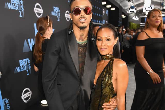 August Alsina and Jada Pinkett Smith at the 2017 BET Awards (Photo: Paras Griffin/Getty Images for BET)