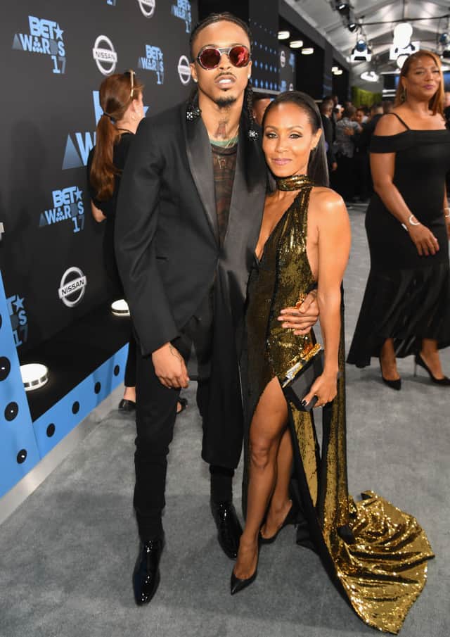 August Alsina and Jada Pinkett Smith at the 2017 BET Awards (Photo: Paras Griffin/Getty Images for BET)