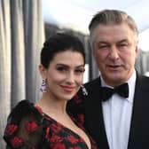 Alec Baldwin and wife Hilaria Baldwin walk the red carpet at the 25th Annual Screen Actors Guild Awards (Photo: ROBYN BECK/AFP via Getty Images)