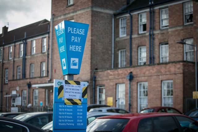 Free car parking for NHS hospital staff in England will end on 1 April (Photo: Getty Images)