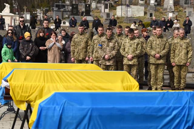 Ukraine says its losses have been much lower than Russia’s - although it’s hard to verify this claim (image: AFP/Getty Images)