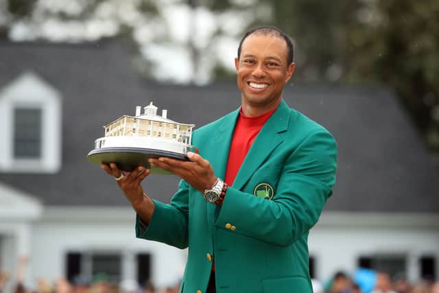 Woods with the Green Jacket after 2019 win
