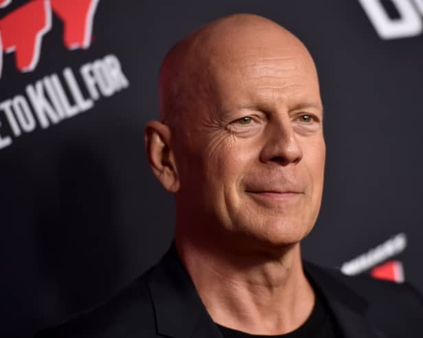 Hollywood actor Bruce Willis has announced his retirement after being diagnosed with aphasia. (Credit: Getty IMages)