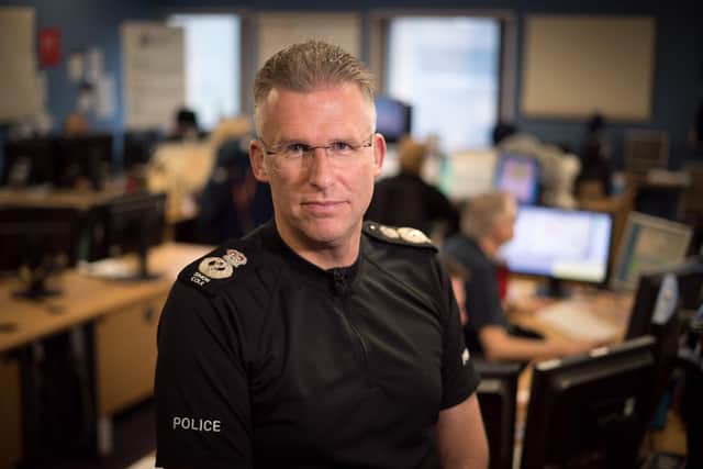Simon Cole had been retired from the role of chief constable for less than two weeks (Photo: PA)