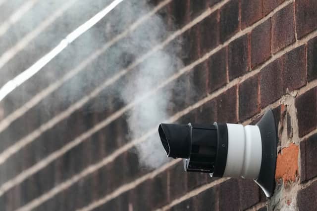 Gas boilers tend to be less efficient than heat source pumps and can release harmful pollutants (image: Getty Images)