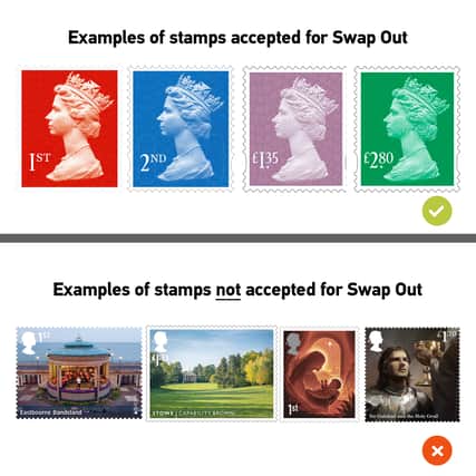 The traditional Royal Mail postage stamp is being swapped in favour of a modern barcoded stamp.
