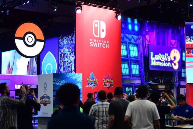 New games for Nintendo Switch attract a crowd at the 2019 E3 (Photo: FREDERIC J. BROWN/AFP via Getty Images)