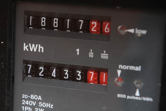 Electricity meters can have day and night rates if you’re on a dual tariff (image: PA)