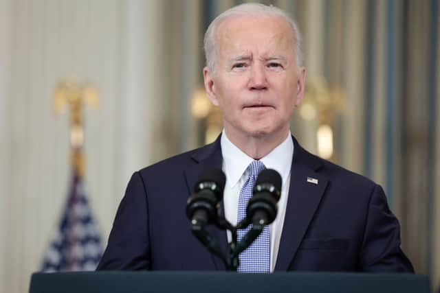 US President Joe Biden called for Congress to urgently take action on gun crime (Photo: Anna Moneymaker/Getty Images)