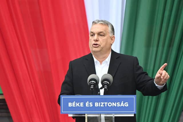 Viktor Orban argued during his re-election campaign that Hungary should be neutral on Russia-Ukraine (image: AFP/Getty Images)