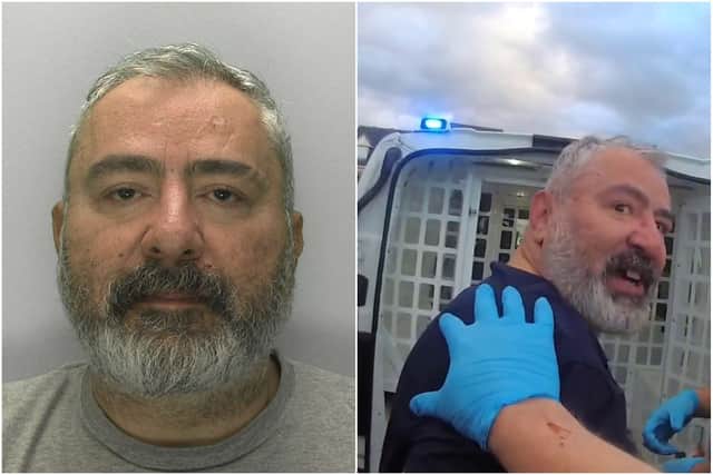 Can Arslan who knifed his neighbour 27 times after subjecting him to years of threats and abuse has been found guilty of murder.