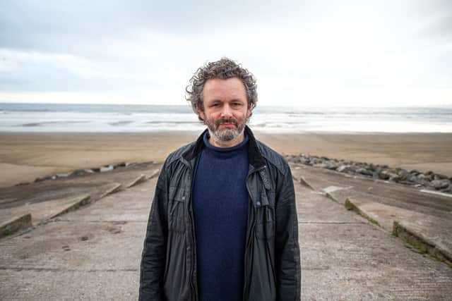 Michael Sheen in his hometown of Port Talbot (Credit: BBC/ClearStory/Menace)
