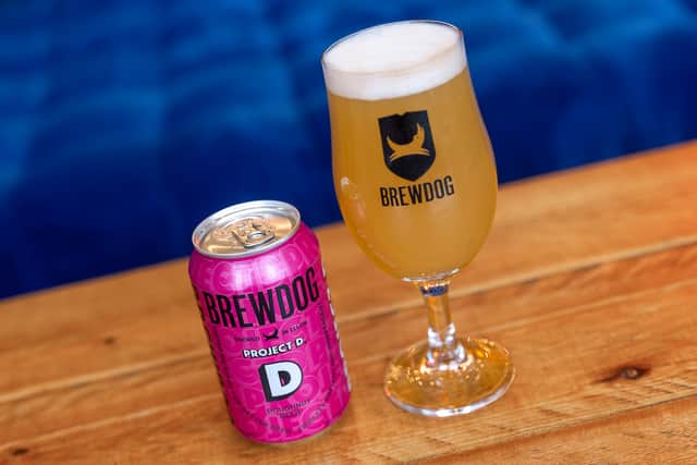 The new IPA is a quirky collaboration between BrewDog in Ellon, Aberdeenshire, and doughnut start-up, Project D.