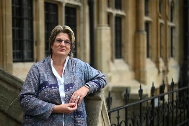 Jayne Ozanne, a leading evangelical figure in the Church of England, has been campaigning since 2015 against the “horrendous torture” of conversion therapy, which she went through herself for two decades (Photo: DANIEL LEAL/AFP via Getty Images)