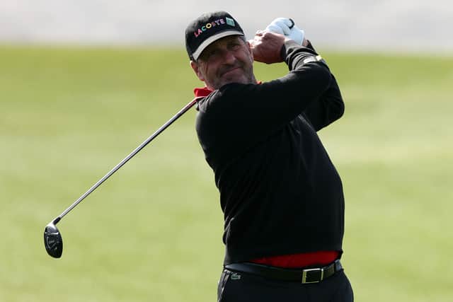 The first group will start at 1pm (BST) and will feature 1994 and 1999 winner Jose Maria Olazabal
