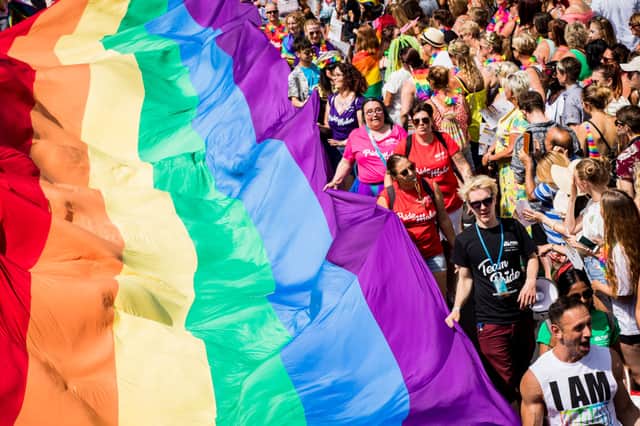 <p>The Safe To Be Me conference was cancelled after LGBTQ+ organisations withdrew their support (Photo: Tristan Fewings/Getty Images)</p>