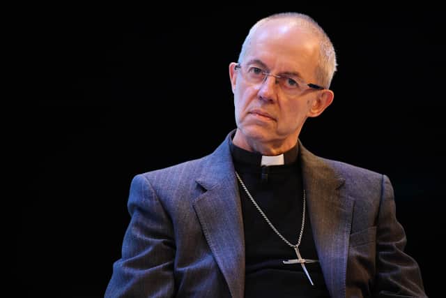 Justin Welby will appear on the panel 