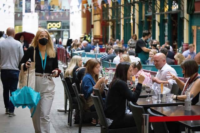 Major dining chains in England will have to display calories from Wednesday (image: AFP/Getty images)