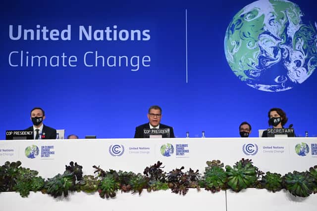 COP26 was held in Glasgow in November 2021 - here’s everything you need to know about the next summit. (Credit: Getty Images)