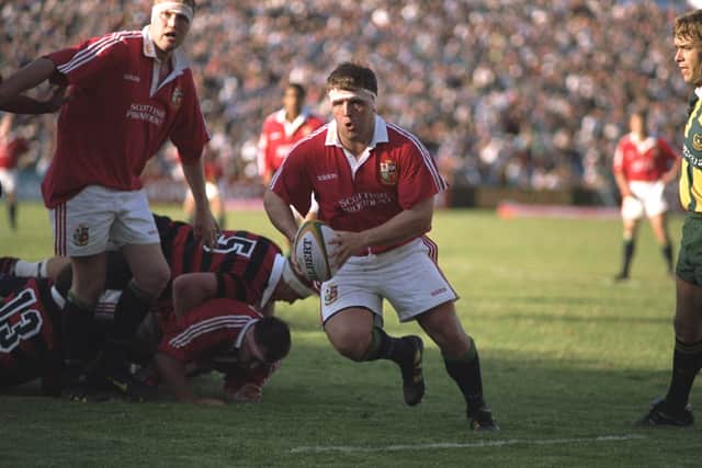 Tom Smith of the British Lions in action during the first match of the British Lions tour of South Africa, against the Eastern Province in Port Elizabeth, South Africa. The British Lions won 11-39