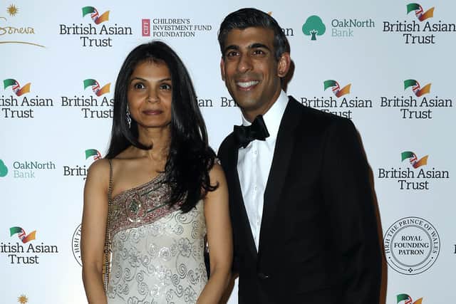 Akshata Murty, the wife of Chancellor of the Exchequer Rishi Sunak, claims non-domicile status which means she is exempt from paying UK tax on some of her earnings.
