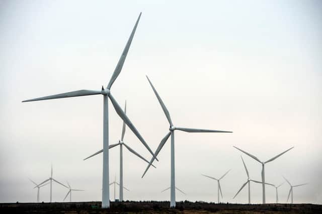 Onshore wind power has faced significant opposition in Boris Johnson’s cabinet (image: AFP/Getty Images)