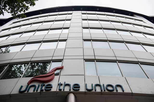 Unite the Union is a major financial backer of the Labour Party (image: Getty Images)