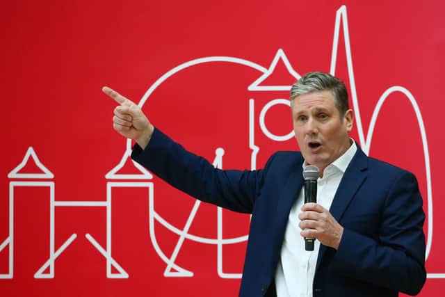 Labour leader Sir Keir Starmer said the energy strategy was not enough to tackle the cost of living crisis (image: Getty Images)