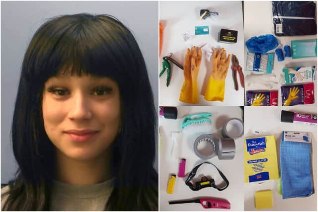 Sophie George was sentenced to 13-and-a-half years in prison at Lewes Crown Court after pleading guilty to attempted murder and possession of an offensive weapon in a public place.