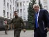 Ukraine: UK to send armoured vehicles after Boris Johnson meets President Zelensky in Kyiv