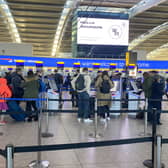Passengers check-in in terminal 5 at Heathrow Airport, London (Photo: PA)