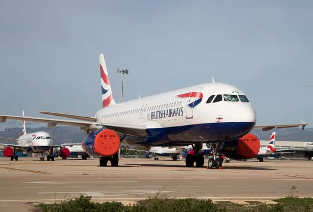 British Airways do not require passengers to wear a face mask on certain flights 