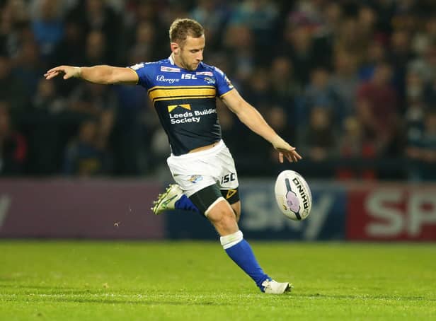 <p>Rob Burrow back in 2015 for Leeds Rhino. He was diagnosed with MND in 2019. </p>