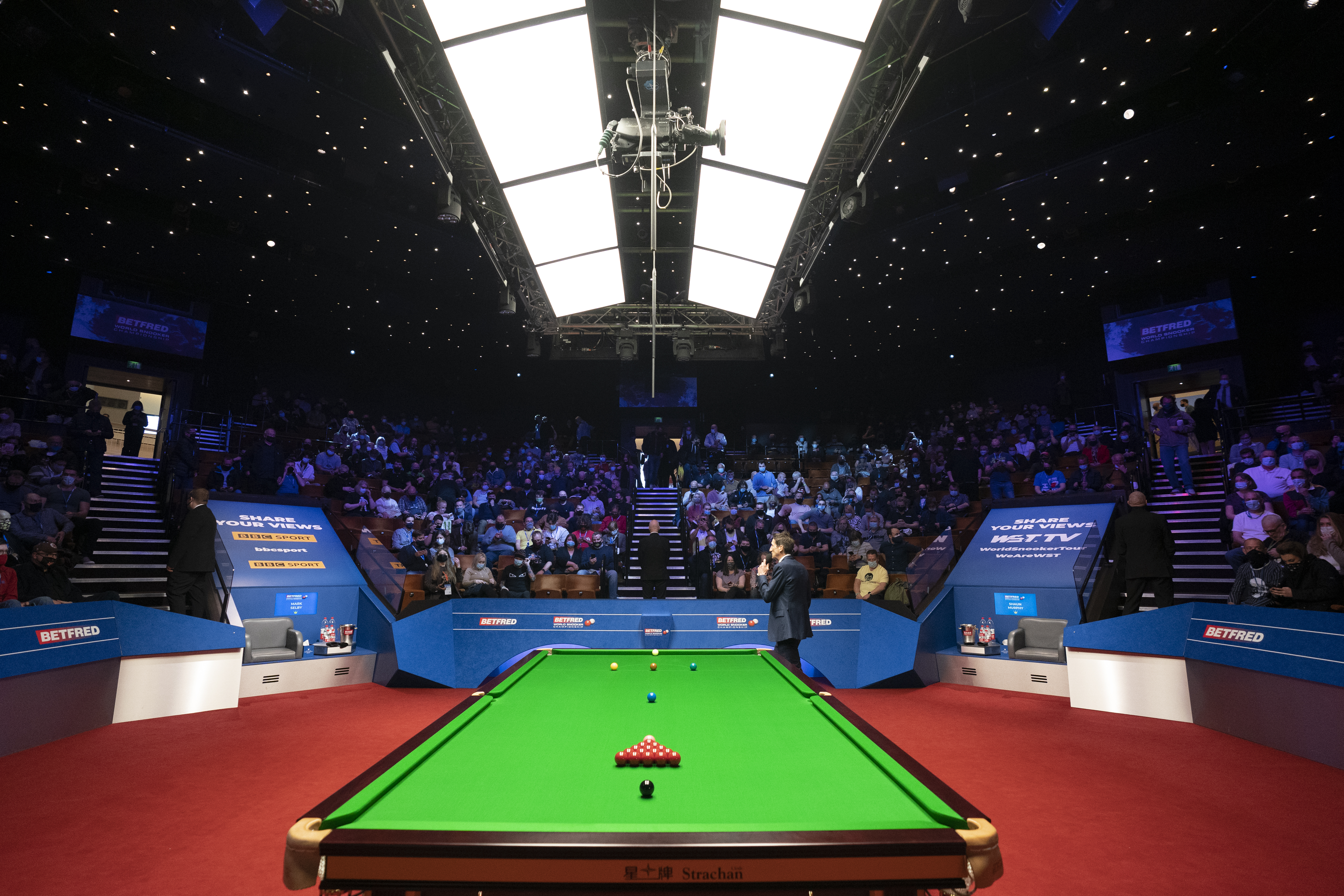 World Snooker Championship qualifying results tournament draw