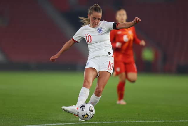 Ella Toone scored a hat-trick against North Macedonia