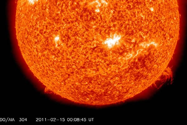 The Sun is the star of our solar system (Image: NASA/Solar Dynamics Observatory via Getty Images)