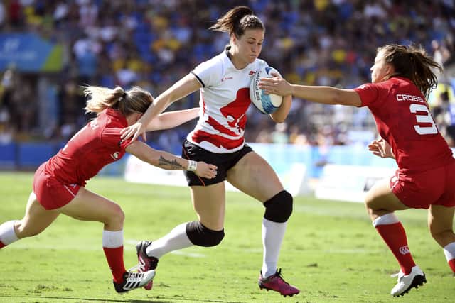 England and Canada in Rugby Sevens event at 2018 Commonwealth Games