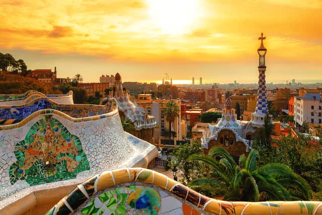 View of the city from Park Guell in Barcelona, Spain. Image: gatsi - stock.adobe.com