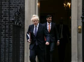 There have been calls for Boris Johnson and Rishi Sunak to resign after being penalised for breaking the law (Credit: Getty Images)