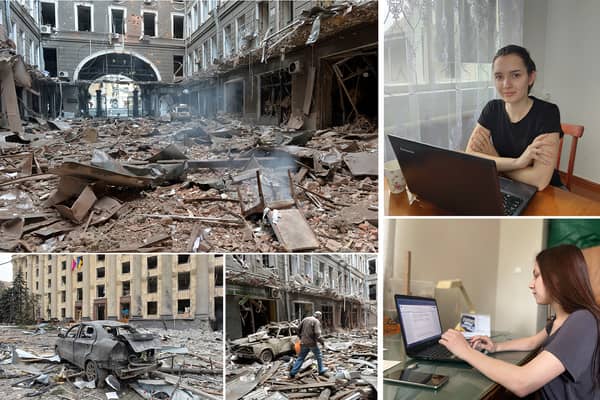 In this exclusive article for NationalWorld, Ukrainian journalist Viktoria Pushkina tells of her escape from Kharkiv - one of the areas worst-hit by Russia’s invasion - and the stories of two other city residents (NationalWorld / Getty Images / Viktoria Pushkina)