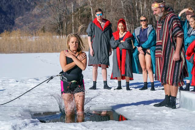 Wim will put the celebrities through their paces in sub-zero conditions
